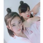 この夏『奇跡の一枚』で話題沸騰中のα-X's(アクロス)のあかりと望優(みゆ)が双子コーデでTTダンスを披露！