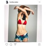 馬場ふみかがセクシーな赤ビキニ姿を披露！「神のスタイル」と絶賛の声！