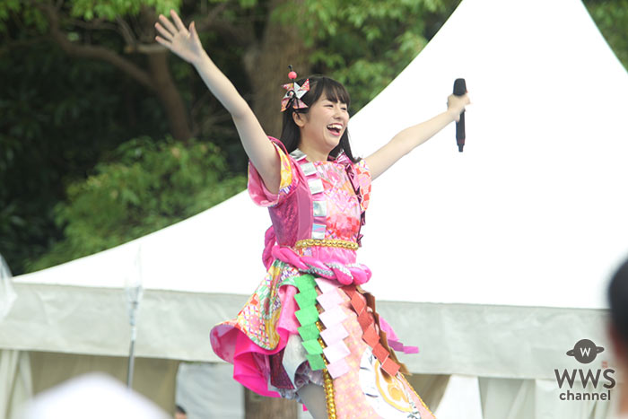 ももクロ 佐々木彩夏がTIF2017で、あーりんワールド全開！トップバッターに相応しい最高にキュートなステージ！