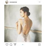 中村アンがウェディングドレス姿でセクシーな美背中を披露！「美しい以外の言葉が見つからない」と絶賛の声！