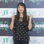 miwaが「RockCorps」のライブ前にフォトセッションに登場！