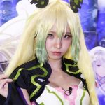 東京ゲームショウ2017初日に可愛いすぎる人気コスプレイヤー・えなこが登場！『オーディナル ストラータ』のキャラクターを演じる！