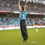倖田來未がJリーグで初ゴール！サポーターからも「ク・ミ・コ・ウ・ダ」と歓喜の声援！