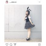 AKB48 向井地美音が超絶可愛い黒バニーガール姿を披露！「みーおん可愛すぎ罪」と歓喜の声！