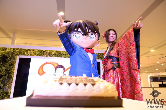 倉木麻衣が誕生日にリリースイベント開催！コナンくんも駆けつけて会場一体のサプライズお祝いに感動の涙！