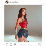 石田ニコルのレベルが高すぎるワンダーウーマンのコスプレ姿に絶賛の声！