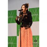 倉木麻衣が雨のラゾーナ川崎でハロウィンパーティ！「私なりにハロウィンをイメージした衣装です」