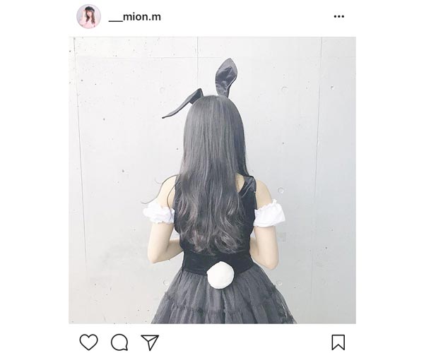 AKB48 向井地美音が超絶可愛い黒バニーガール姿を披露！「みーおん可愛すぎ罪」と歓喜の声！