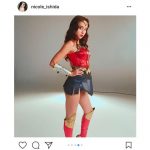 石田ニコルのレベルが高すぎるワンダーウーマンのコスプレ姿に絶賛の声！