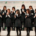 欅坂46が5thシングルの衣装で初となる公式ゲームアプリ発表会に登場！