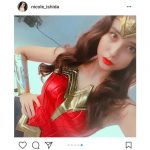 石田ニコルのレベルが高すぎるワンダーウーマンのコスプレ姿に絶賛の声！