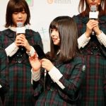 欅坂46が5thシングルの衣装で初となる公式ゲームアプリ発表会に登場！