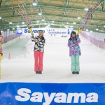 狭山スキー場に色鮮やかなスキーウェアで可愛いすぎる公式モデルの女子大生達が登場！「￼￼いっぱいスキー・スノボーを 楽しみたいと思います。」