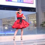 山地まりがデビューシングル発売イベントで可愛すぎるフリフリの赤衣装で熱唱！「渋谷のO-EASTぐらいでライブ出来たら嬉しい。いずれはMステ出演も(笑)」