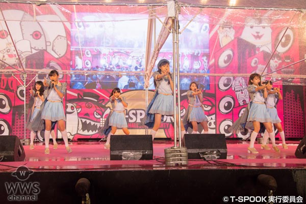 ラストアイドルの暫定メンバーとセカンドユニット Good Tearsが『T-SPOOK』で大雨の中、初のイベント出演！