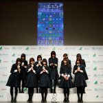 欅坂46が5thシングルの衣装で初となる公式ゲームアプリ発表会に登場！