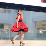 山地まりがデビューシングル発売イベントで可愛すぎるフリフリの赤衣装で熱唱！「渋谷のO-EASTぐらいでライブ出来たら嬉しい。いずれはMステ出演も(笑)」