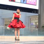 山地まりがデビューシングル発売イベントで可愛すぎるフリフリの赤衣装で熱唱！「渋谷のO-EASTぐらいでライブ出来たら嬉しい。いずれはMステ出演も(笑)」
