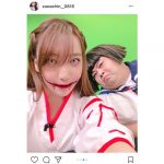 ざわちんの可愛すぎる・・・からの怖すぎるハロウィンメイクが凄すぎる！