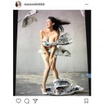 橋本マナミのセクシーすぎる姿が話題に！「橋本マナミ、ホームレスになりました。笑」