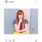 指原莉乃が可愛すぎる白雪姫コスプレを披露！「可愛すぎて自我を保てそうにないです」と歓喜の声！