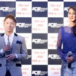 井上尚弥、阿部桃子が映画『ワイルド・スピード ICE BREAK』Blu-ray＆DVDリリース記念イベントでネクストブレイク芸人を判定！？