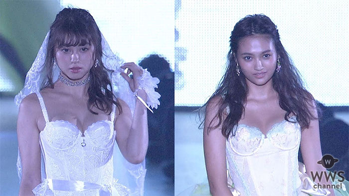 【動画】大川藍　香川沙耶が下着姿でBody Make Lingerie MARUKOステージに登場！