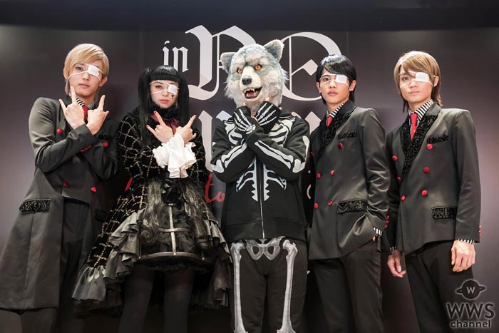 中条あやみ主演映画『覆面系ノイズ』劇中バンドがハロウィンイベントにて演奏初披露！MAN WITH A MISSIONのKamikaze Boyも乱入！