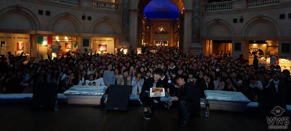 CHEMISTRYがお台場でフリーライブ開催！誕生日を迎えた堂珍をサプライズ祝福！