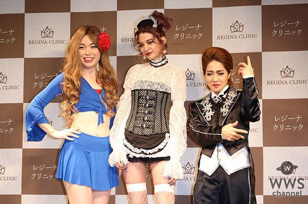 瑛茉ジャスミンがレジーナクリニックのイメージキャラクター就任！「出せるとこは出すという美容法で今日は脚を出してます！」