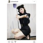 SKE48 松井珠理奈がポリスコスプレで美脚を披露！「ジュリポリス 浮気したら逮捕しちゃうぞ」