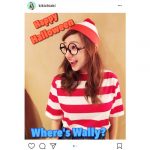 伊藤千晃がハロウィンに可愛すぎるウォーリー姿を披露！「ほんま控えめに言って天使」と歓喜の声！