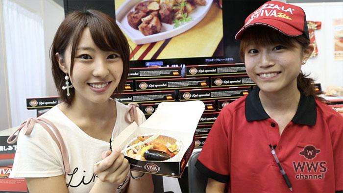 【動画】【藤江れいな(AKB48)】PIZZA-LA (ピザーラ)ブース　＜東京ガールズコレクション2013 Autumn/Winter＞