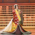 倉木麻衣が平安のお姫様をイメージさせるかのような十二単姿でNHK紅白の最終日リハーサルに登場！