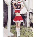 渡邉幸愛(SUPER☆GiRLS)がキュートなセクシーサンタコスを披露！美くびれショットに釘付け！