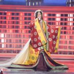 倉木麻衣が平安のお姫様をイメージさせるかのような十二単姿でNHK紅白の最終日リハーサルに登場！