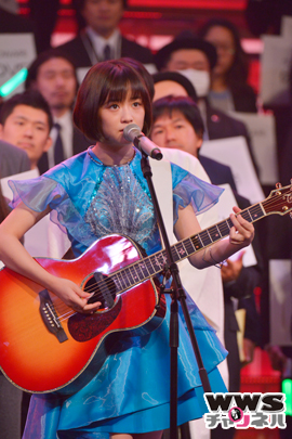 大原櫻子が第66回NHK紅白歌合戦 最終リハーサルステージに登場！