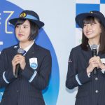 HKT48の宮脇咲良、兒玉遥、松岡はな、矢吹奈子が東京モノレール記念式典に参加！「思い出が詰まってます」