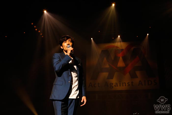 大谷亮平が『Act Against AIDS 2017』で福山雅治の『Squall』を韓国語で大熱唱！