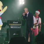 【動画】サンプラザ中野くん とふなっしーがアクト・アゲインスト・エイズで初共演！得意のジャンプで盛り上げる！