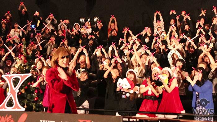 【動画】X JAPAN YOSHIKIがクリスマスにトークショー開催で大盛況！「アルバムの話はやめよう(笑)」