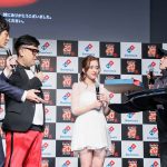 “今一番忙しい”芸人とろサーモンが都丸紗也華と登壇！ドミノ・ピザが宅配ピザ業界最短・20 分デリバリーを発表!