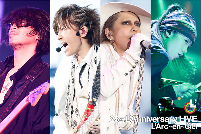 L’Arc~en~Ciel 60万の応募!チケット11万枚 瞬間SOLD OUT! 結成25周年記念 東京ドーム公演 パッケージ化! ベストヒット的、初のライヴアルバム発売!