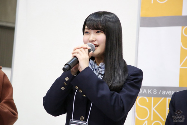 SKE48 ドラフト3期生を初お披露目！「SKE48の次世代のエースになれるように頑張ります！」