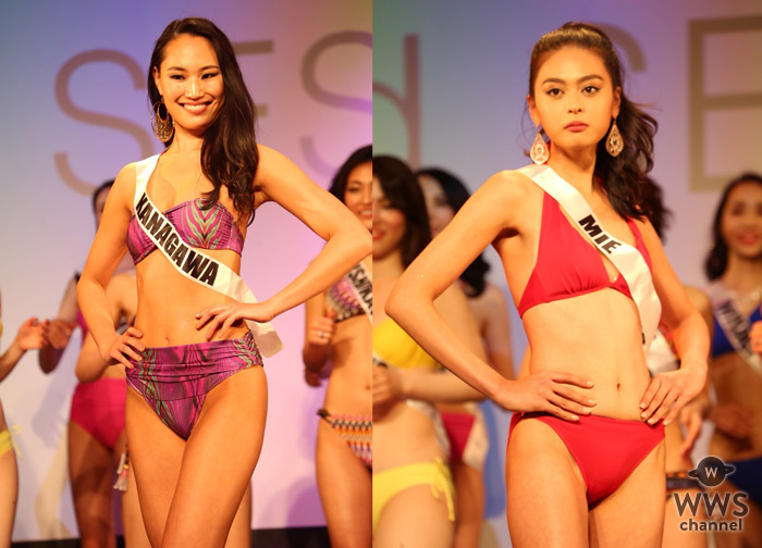 【写真特集】ファイナリスト美女16名が水着姿でステージに登場！＜2018 ミスユニバース・ジャパン＞