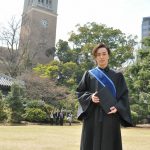 EXILE TETSUYA 早稲田大学大学院を卒業し、大隈講堂をバックに登場！
