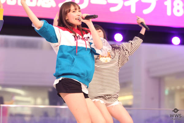 沖縄出身の7人組ガールズグループ・Chuning Candyが激しいダンスパフォーマンスで東京初ライブを披露！