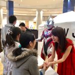 May J. のイベントにウルトラマンジードが友情出演！並んでの握手会も実施！