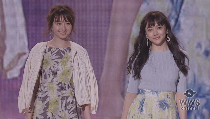 【動画】松井愛莉、鹿沼憂が神戸コレクションMERCURYDUOステージに登場！