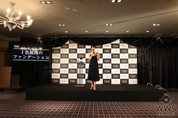 ブランドミューズ中谷美紀がプロデューサーとして登場！！ TV＆MOVIE 新商品＆新CM発表会を開催 新商品プロデューサーとして中谷さん自身が商品をご紹介 女優ならではのアイディアと開発秘話を披露